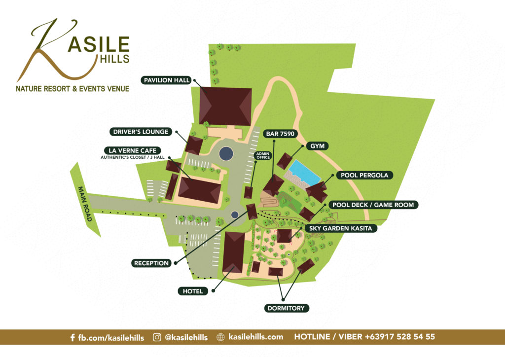 Resort Map – Kasile Hills Nature Resort & Events Venue